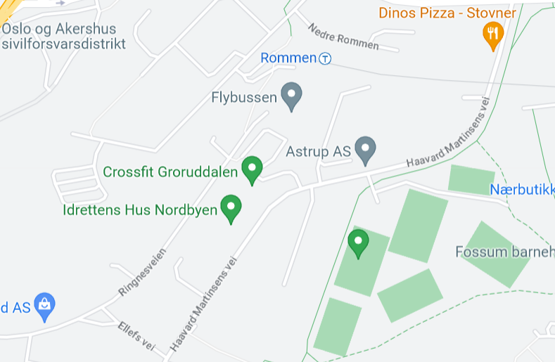 Map showing the location of the Museum